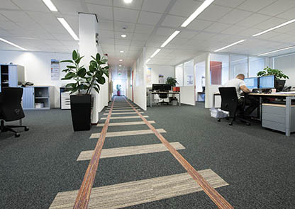 Tipps Auswahl Office Teppichboden individuell personalisiert Büroräume